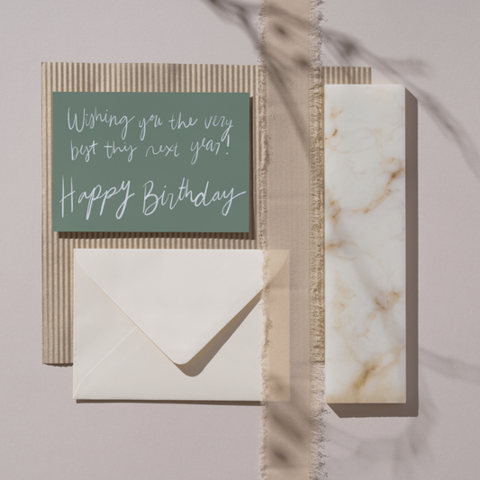 Best Wishes Card