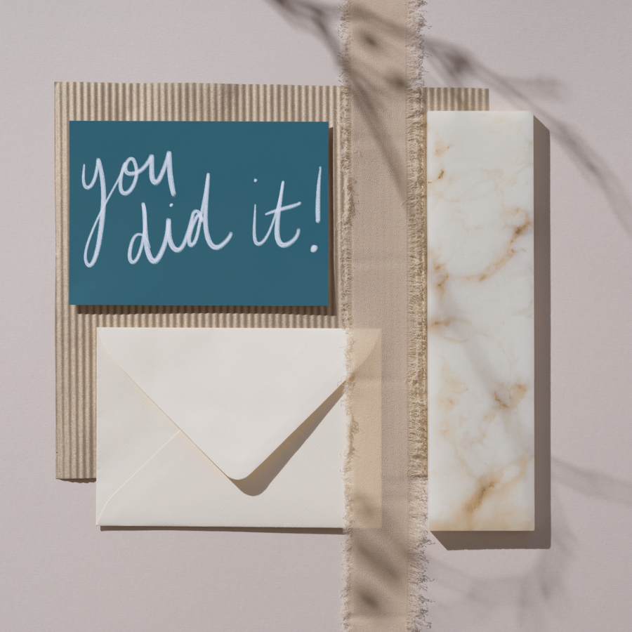 You Did It Card